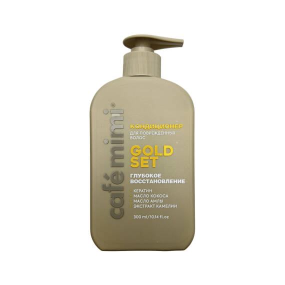 CAFE MIMI 0668 GOLD SET SAC UCUN KONDISIONER 300ML - 1