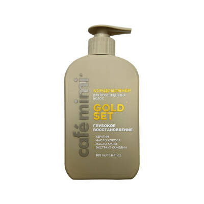 CAFE MIMI 0668 GOLD SET SAC UCUN KONDISIONER 300ML - 