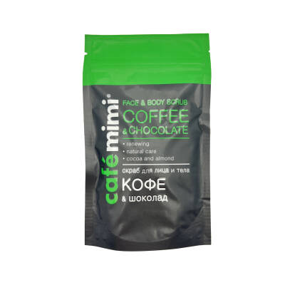 CAFE MIMI 0992 BBODY SCRUB KOFE AND CHOCOLATE 150 GR - CAFE MIMI