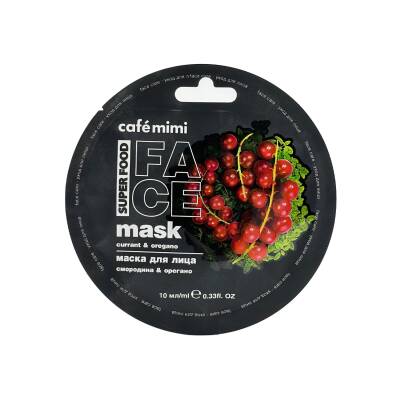 Cafe Mimi 2095 Maska D/Lica Smarodina I Oregano, 10 ml - CAFE MIMI