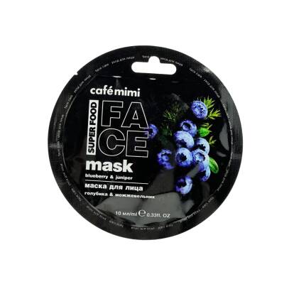 Cafe Mimi Blueberry and Juniper üz üçün maska 10 ml - CAFE MIMI
