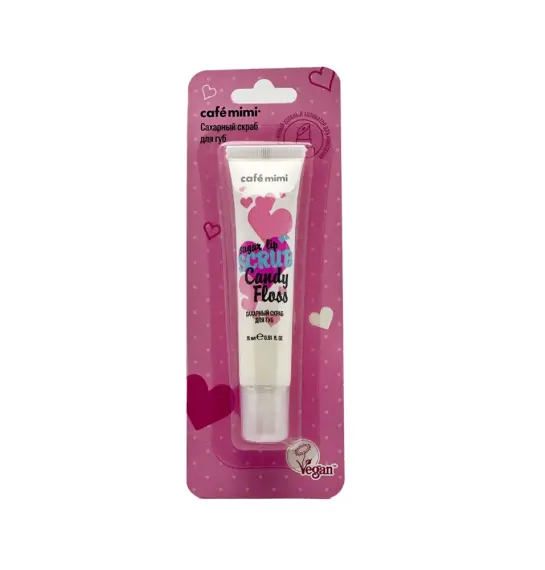 Cafe Mimi Candy Floss dodaq üçün skrab 15 ml - 1