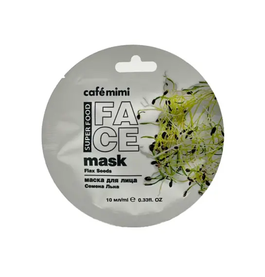 Cafe Mimi Flax Seeds üz üçün maska 10 ml - 1