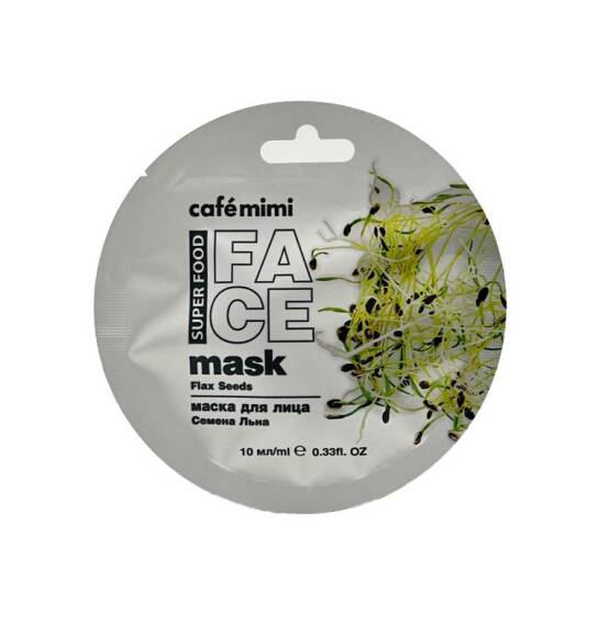 Cafe Mimi Flax Seeds üz üçün maska 10 ml - 1