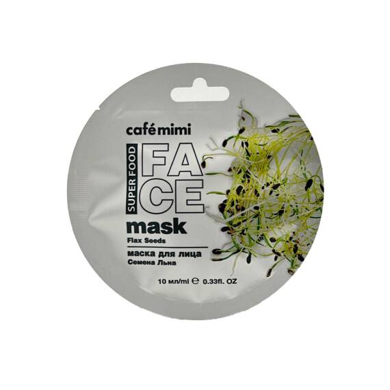 Cafe Mimi Flax Seeds üz üçün maska 10 ml - 1
