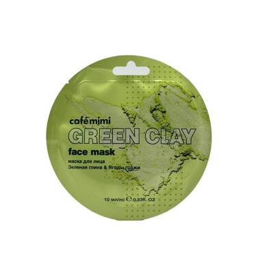 Cafe Mimi Green Clay üz üçün maska 10 ml - 