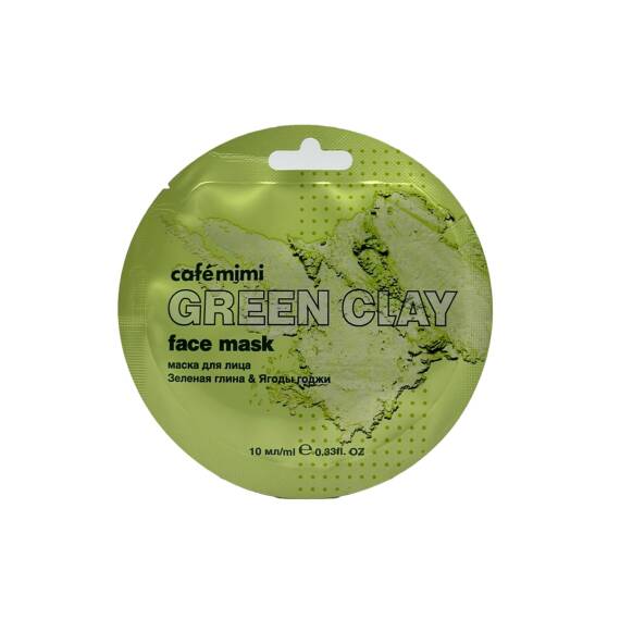 Cafe Mimi Green Clay üz üçün maska 10 ml - 1