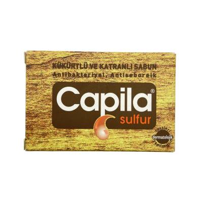Capila Kükürdlü Qətranlı 90 qr sabun - CAPILA