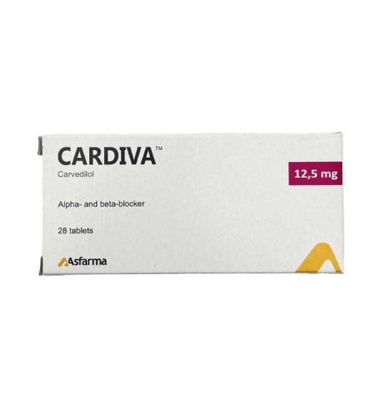 Cardiva 12,5 mq N28 tablet - 1