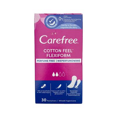 Carefree pambıq gigiyenik qadıin bezi 30 ədədli. - CAREFREE