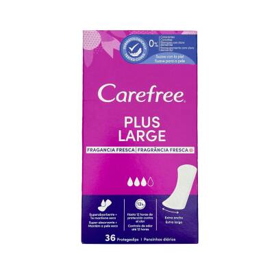 Carefree uzun ölçü gigyenik qadin bezi 36 ədədli. - CAREFREE