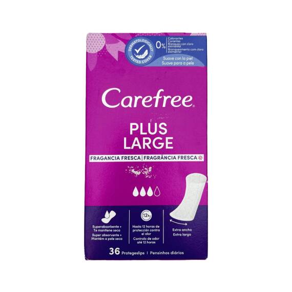Carefree uzun ölçü təravətli gigyenik qadin bezi 36 ədədli. - 1
