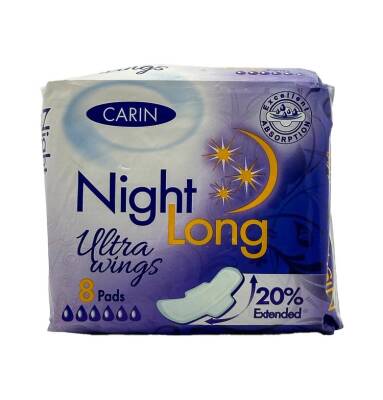 Carin Night uzun incə gigiyenik bez N8 - 