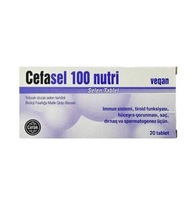 Cefasel 100 Nutri N20 tablet - 