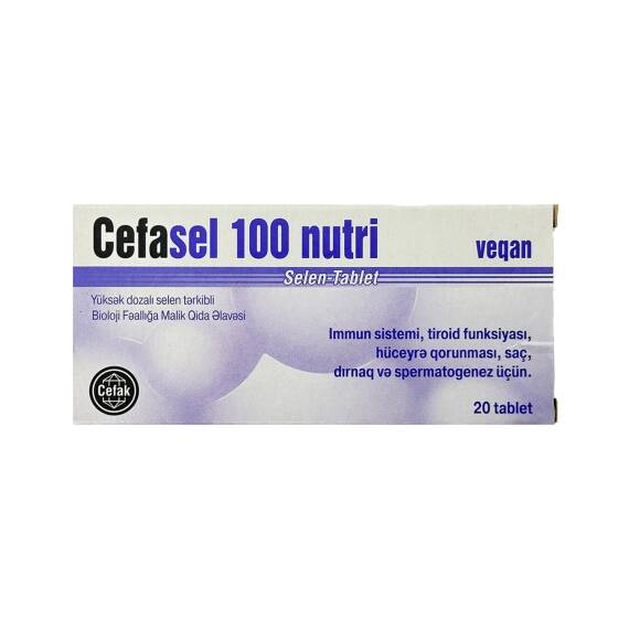 Cefasel 100 Nutri N20 tablet - 1