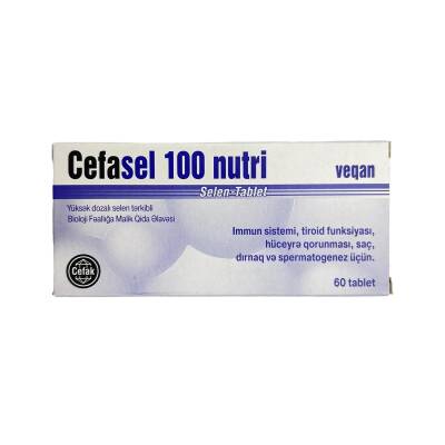 CEFASEL 100 NUTRI N60 TAB - 