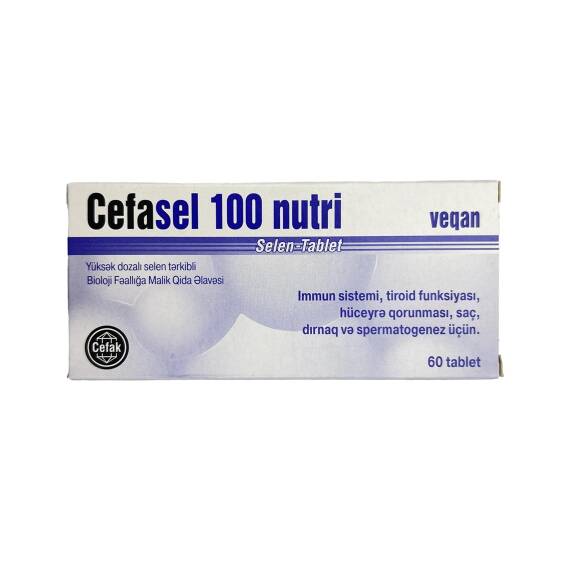 CEFASEL 100 NUTRI N60 TAB - 1