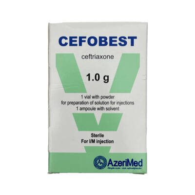 CEFOBEST 1GR N1 AMP - 