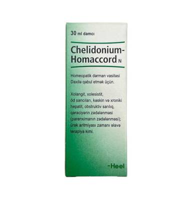 CHELIDONIUM HOMAKKORD 30ML DAMLA - 