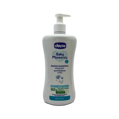 Chicco Baby Moments Saç və Bədən Şampunu, 500 ml