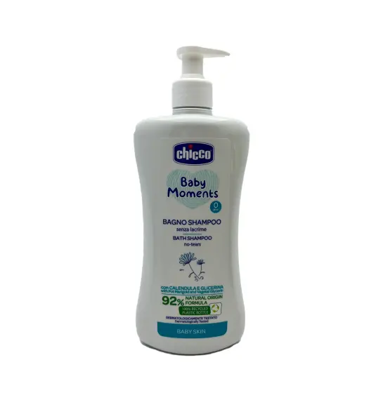 Chicco Baby Moments saç və bədən şampunu 500 ml - 1
