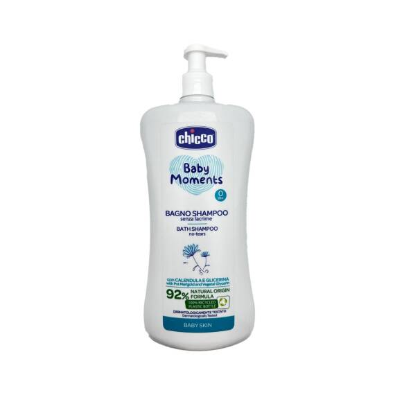 Chicco Baby Moments şampun və duş geli 750 ml - 1