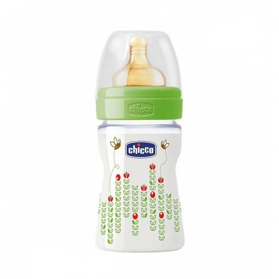 Chicco Butulka kauçuk əmzik normal axış 150 ml - 1
