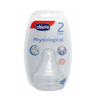 Chicco butulka əmziyi silikon tənzimlənən 2 ay+ N2 - 