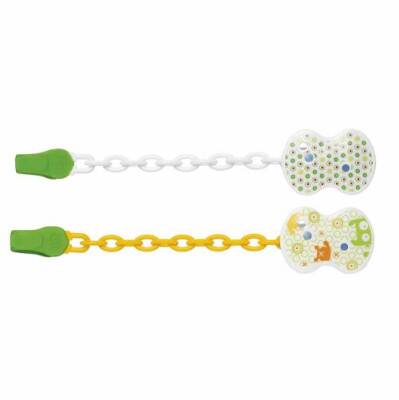 Chicco Clip With Chain əmzik tutacağı neytral - 