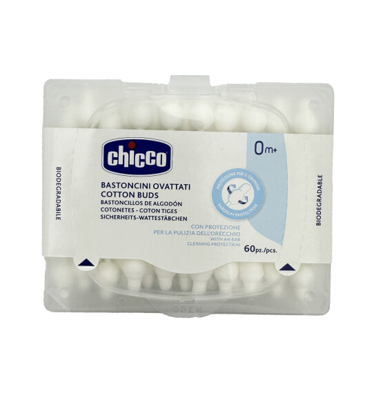 Chicco Cotton Buds qulaq çöpü N60 - CHICO