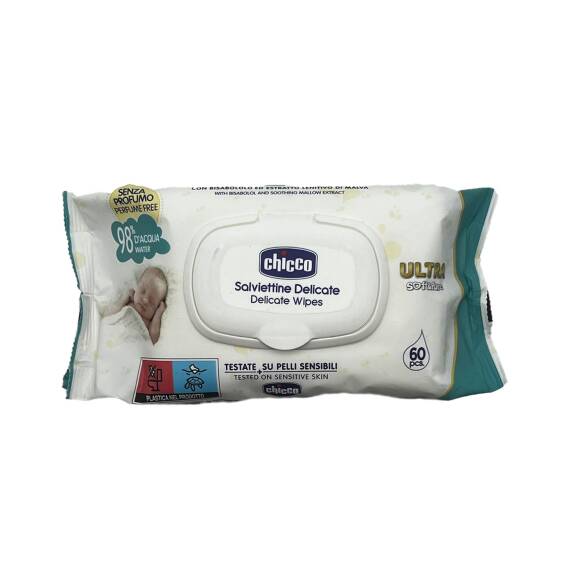 Chicco Delicate təmizləyici salfet N60 - 1