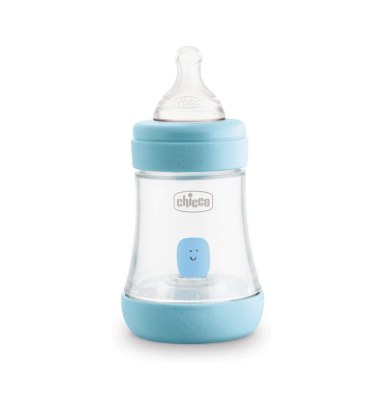 Chicco F.Perfect5 PP butulka oğlan yavaş axış silikon N2 150 ml - CHICO