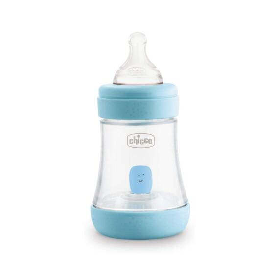 Chicco F.Perfect5 PP butulka oğlan yavaş axış silikon N2 150 ml - 1