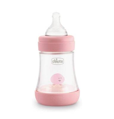 Chicco F.Perfect5 PP butulka qız yavaş axış silikon N2 150 ml - CHICO