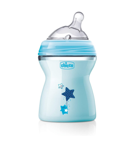 Chicco Natural Feeling butulka mavi 2 ay+ 250 ml - 1