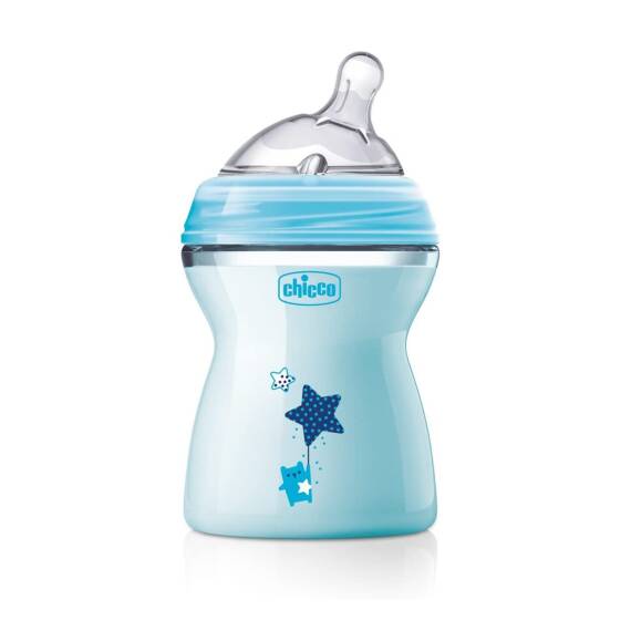 Chicco Natural Feeling butulka mavi 2 ay+ 250 ml - 1