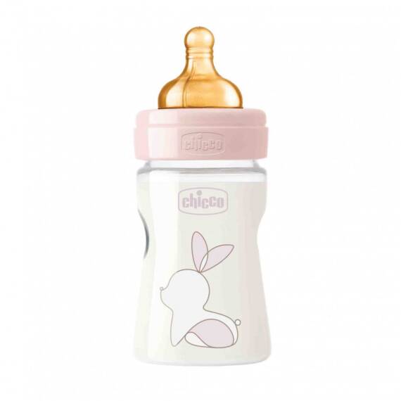 Chicco Original Touch PP şüşə butulka lateks yavaş axış 0 ay+ 150 ml - 1