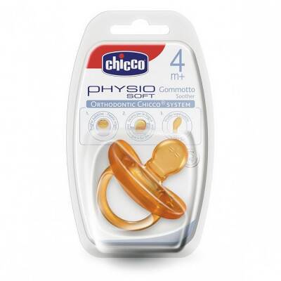 Chicco Physio yumşaq kauçuk əmzik 4 ay+ N1 - 