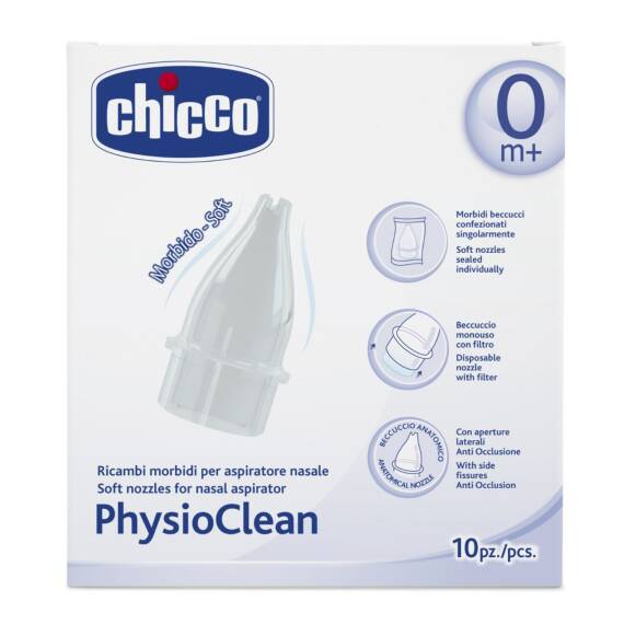 Chicco Soft Nozzels Physioclean burun aspiratoru ucluqları - 1