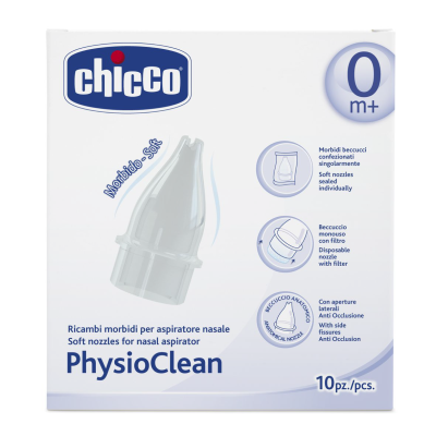 Chicco Soft Nozzels Physioclean burun aspiratoru ucluqları - CHICO