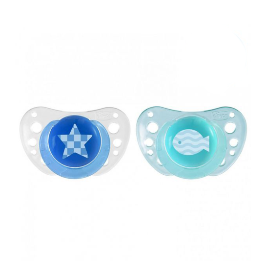 Chicco Soother PH Air mavi silikon 6-16 ay N2 - 1