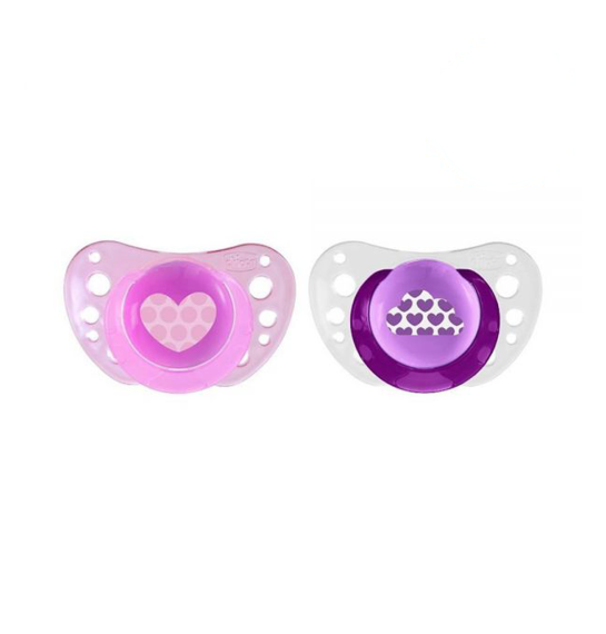 Chicco Soother PH Air silikon çəhrayı 6-16 ay N2 - 1