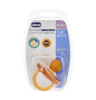 Chicco Soother PH Soft lateks əmzik 16-36 ay N1 - CHICO