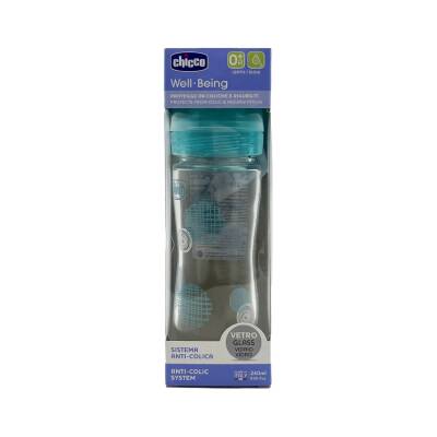 Chicco şüşə butulka silikon normal axış 240 ml - CHICO