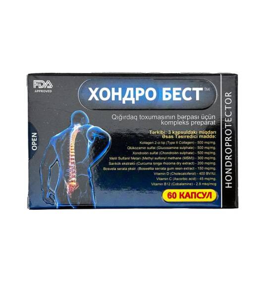 Chondro Best N60 kapsul - 1