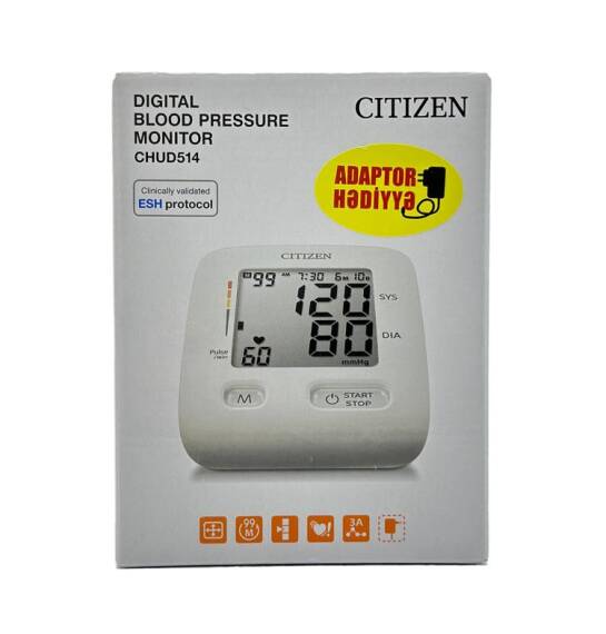 Citizen CHUD-514 Elektron tanometr - 1