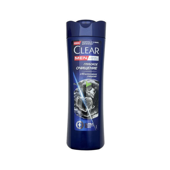 CLEAR MEN 5046 QLUBOKOE OCISENIE SAMPUN 380ML - 1