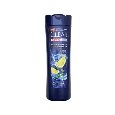 CLEAR MEN ENERGIYA SVEJESTI S EKST LIMONA SAMPUN 380ML 3104/4940 - CLEAR