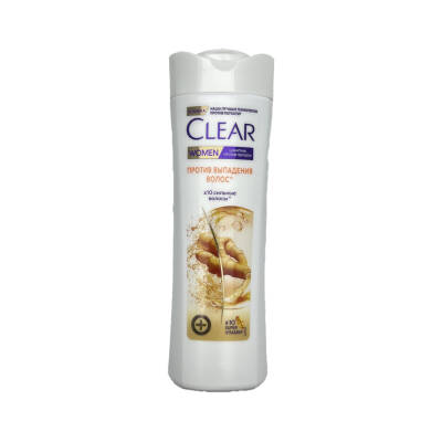 CLEAR WOMEN 3067/5169 SAC DOKULMESINE KARSI ZENCEFIL OZLU 485ML SAMPUN - 