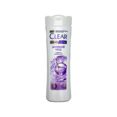 CLEAR WOMEN OSNOVNOY UXOD SAMPUN 380ML 3081/8504 - CLEAR